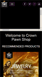 Mobile Screenshot of crownpawnshop.com